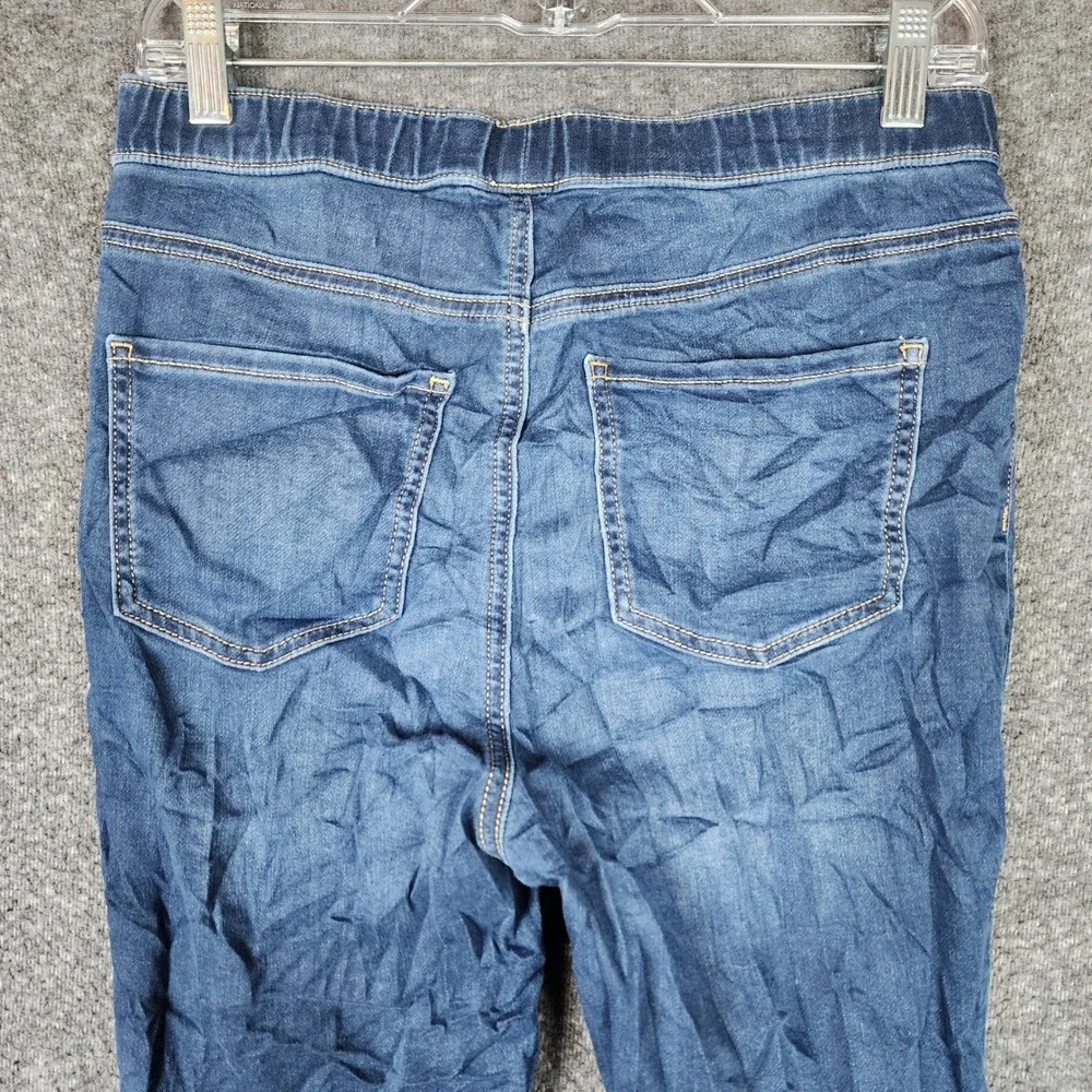 Simply Vera Vera Wang Legging Womens Medium Blue Denim Pull On Pants GOOD